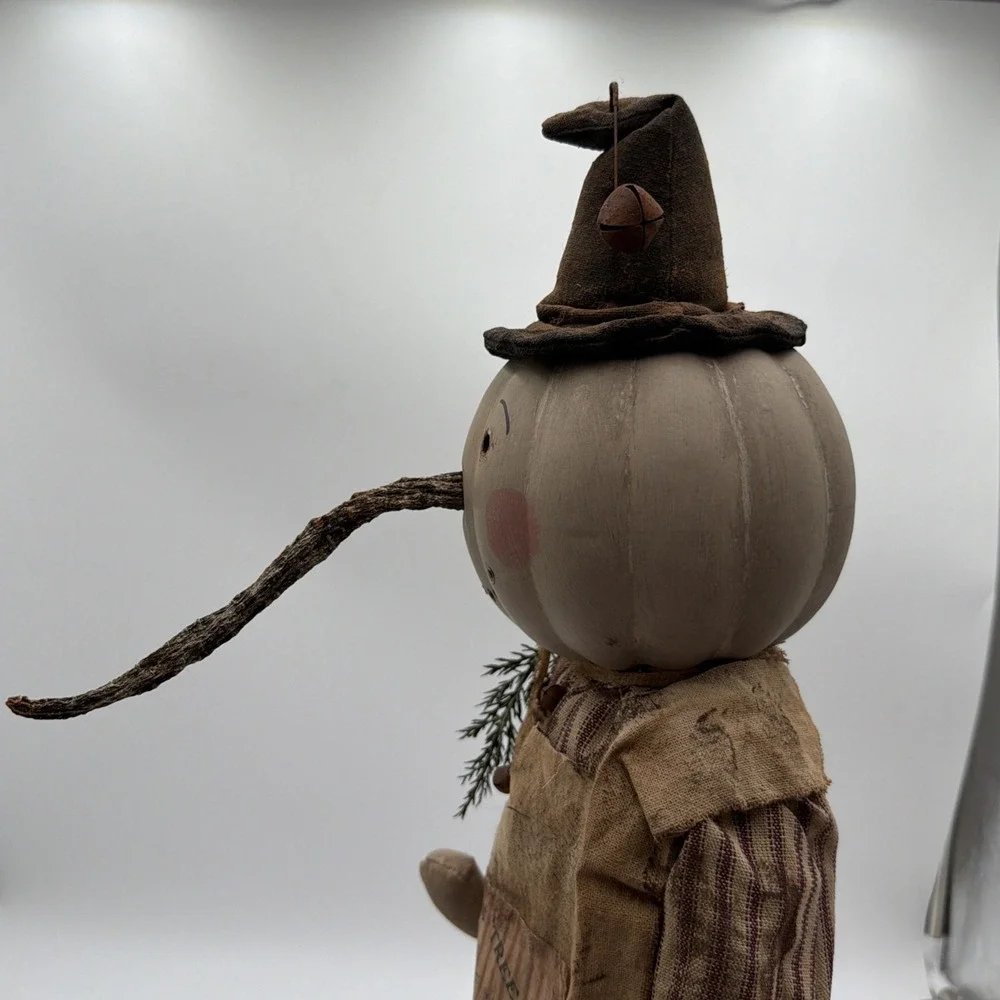 Primitive Folk Art Winter Doll 23